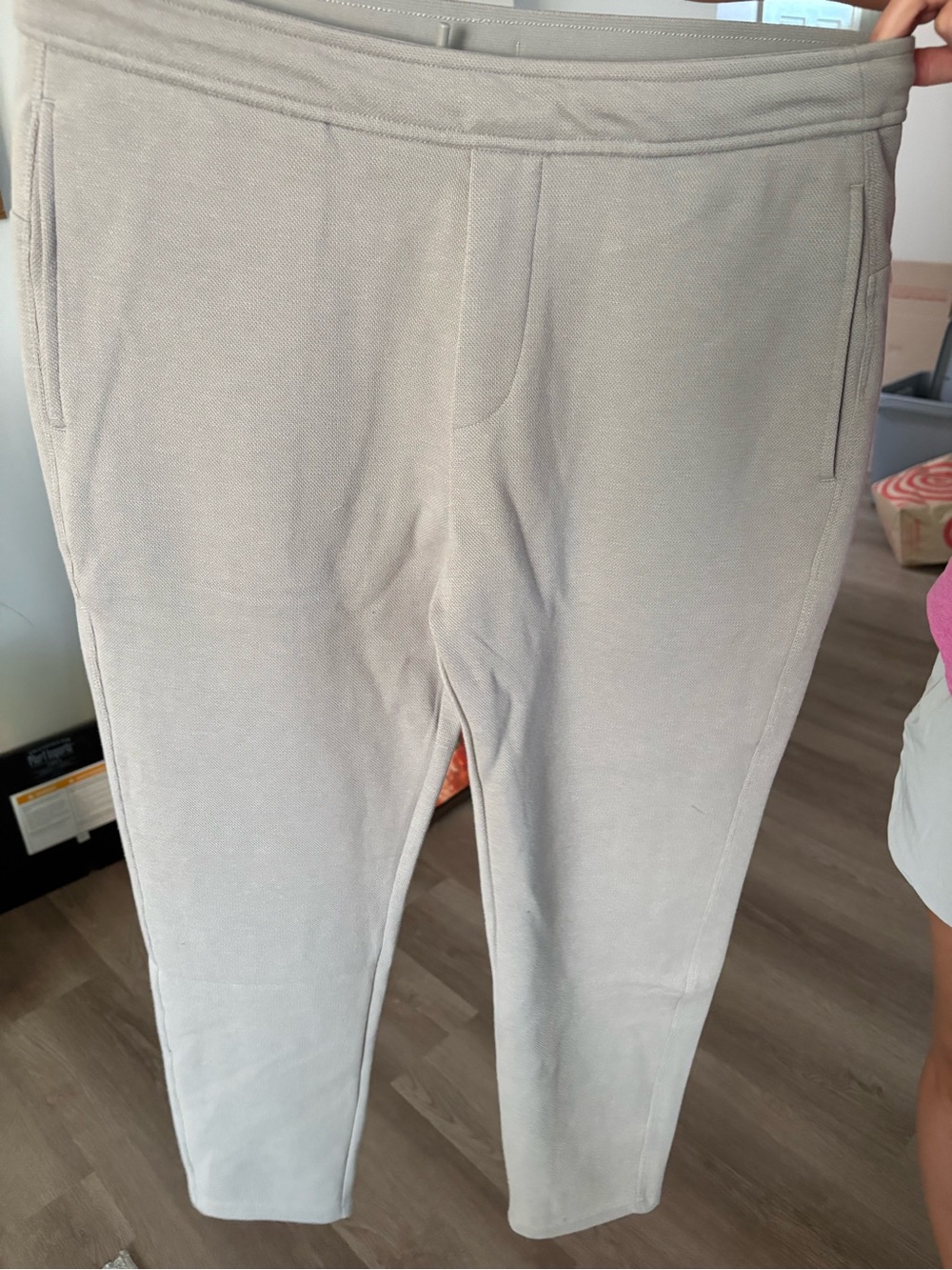 Light Gray Ponte Kinetic Pants